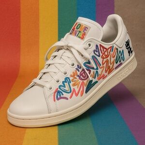 Adidas Stan Smith x Love Unites Pride Sneakers – Sz 10.5 (Men’s)